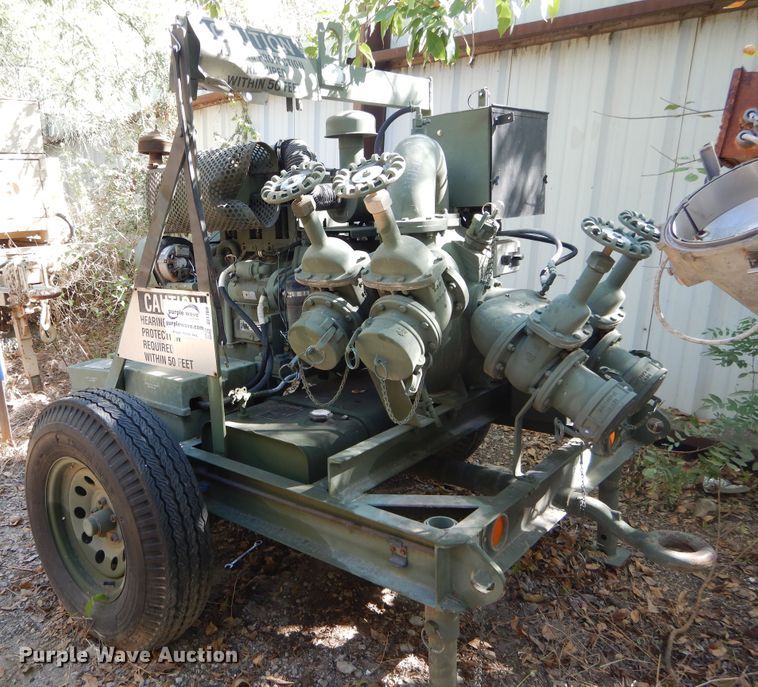 image for item DI1769 2001 Gorman Rupp 04A13 water pump