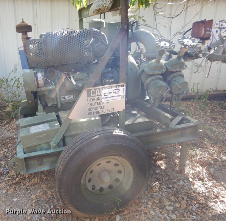 image for item DI1769 2001 Gorman Rupp 04A13 water pump