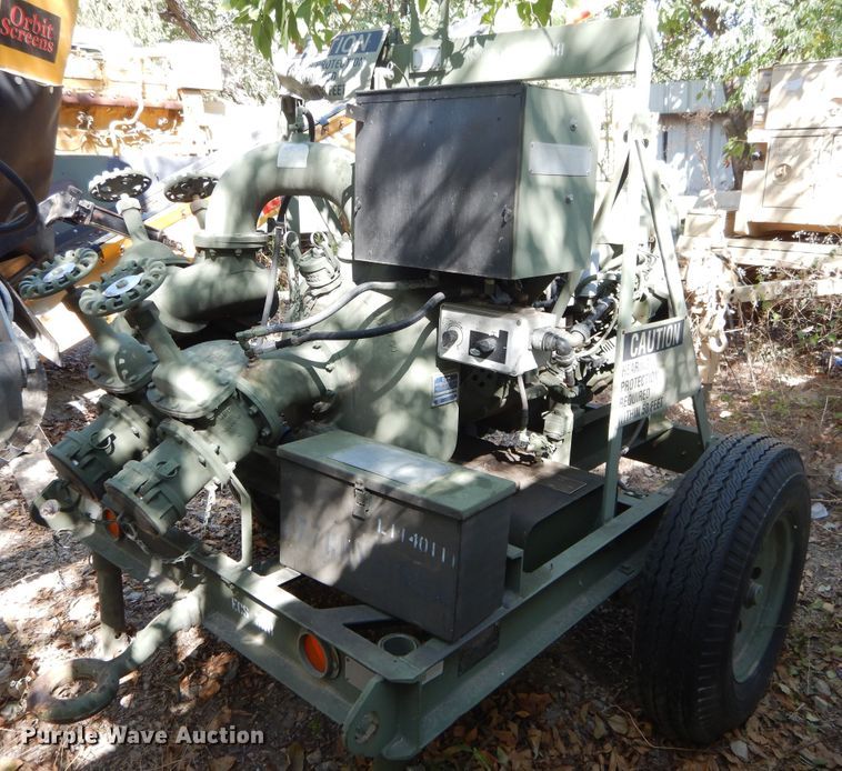 image for item DI1769 2001 Gorman Rupp 04A13 water pump