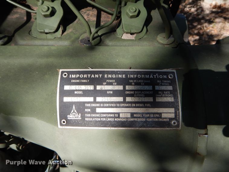 image for item DI1769 2001 Gorman Rupp 04A13 water pump