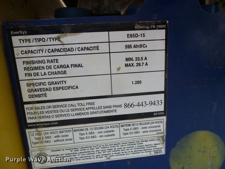 image for item EQ9194 Yale OSO30ECN24TE089 forklift