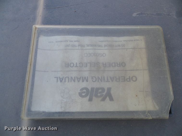 image for item EQ9194 Yale OSO30ECN24TE089 forklift