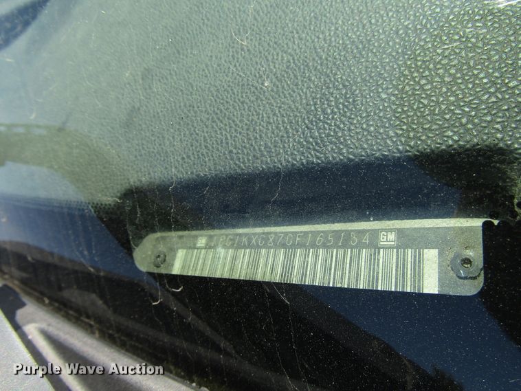 image for item FJ9700 2012 Chevrolet Silverado 2500HD Crew Cab pickup truck