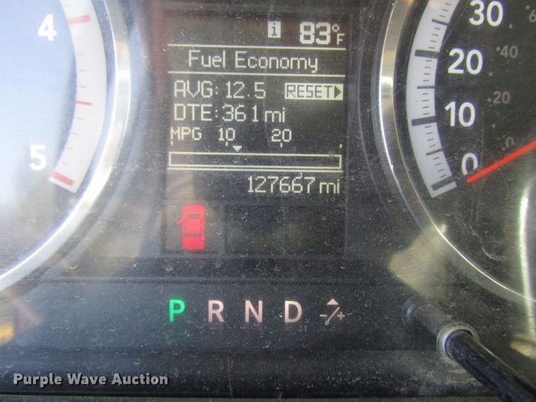 image for item FJ9706 2011 Dodge Ram 5500 Crew Cab flatbed truck