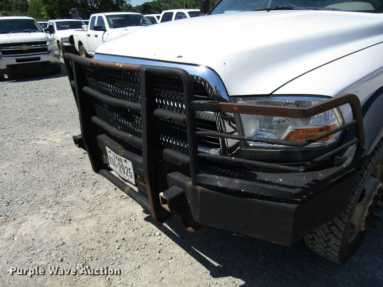 image for item FJ9706 2011 Dodge Ram 5500 Crew Cab flatbed truck