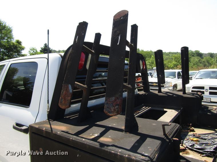 image for item FJ9706 2011 Dodge Ram 5500 Crew Cab flatbed truck