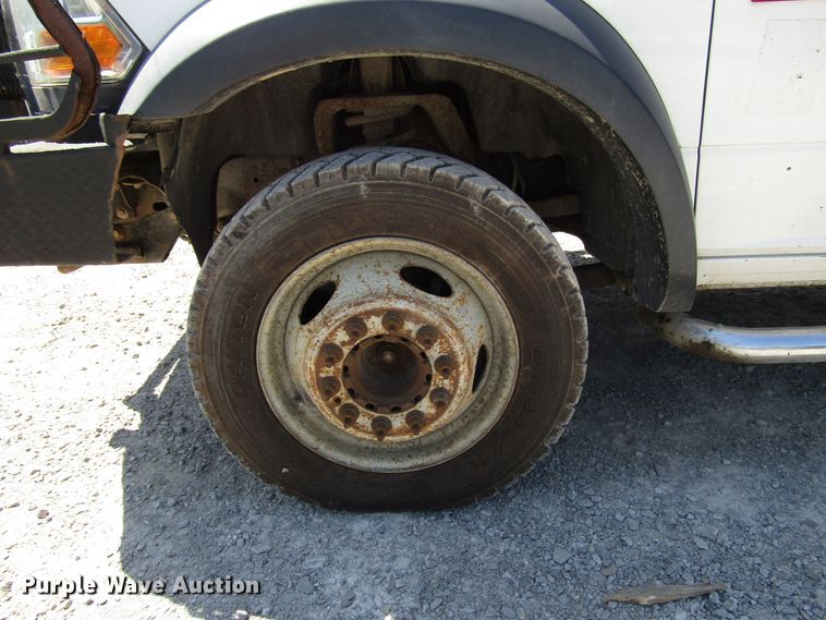 image for item FJ9706 2011 Dodge Ram 5500 Crew Cab flatbed truck