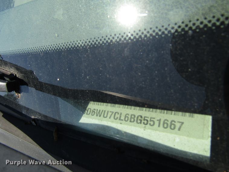 image for item FJ9706 2011 Dodge Ram 5500 Crew Cab flatbed truck