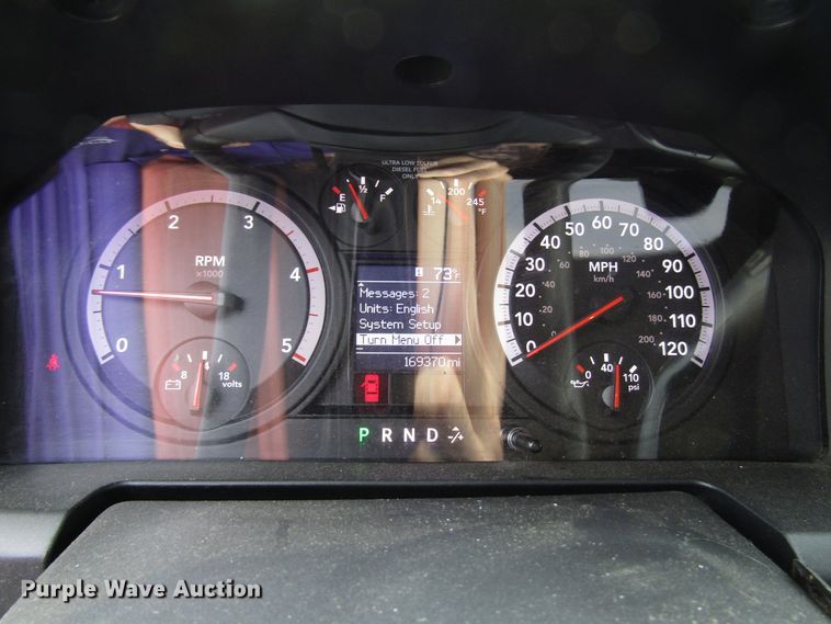 image for item FJ9726 2012 Dodge Ram 3500 Crew Cab pickup truck