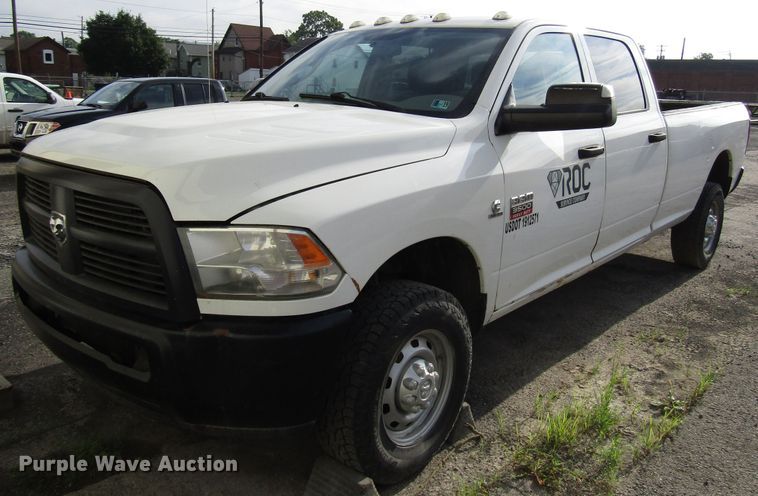 image for item FJ9741 2012 Dodge Ram 3500 Crew Cab pickup truck