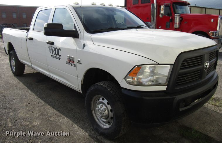 image for item FJ9741 2012 Dodge Ram 3500 Crew Cab pickup truck