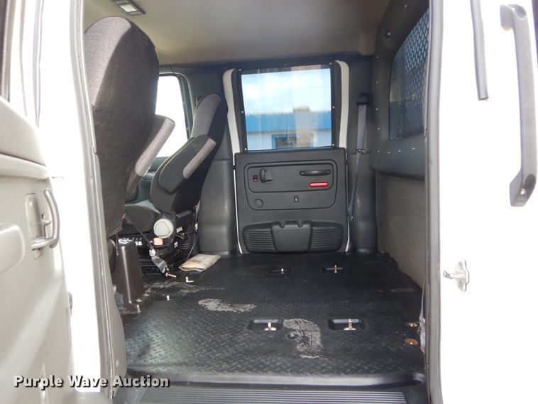 image for item FK9768 2004 GMC C4500 Crew Cab flatbed truck