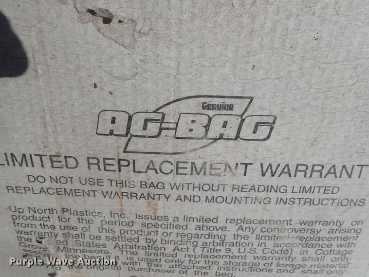 image for item FR9434 (5) rolls of Ag-Bag silage bags