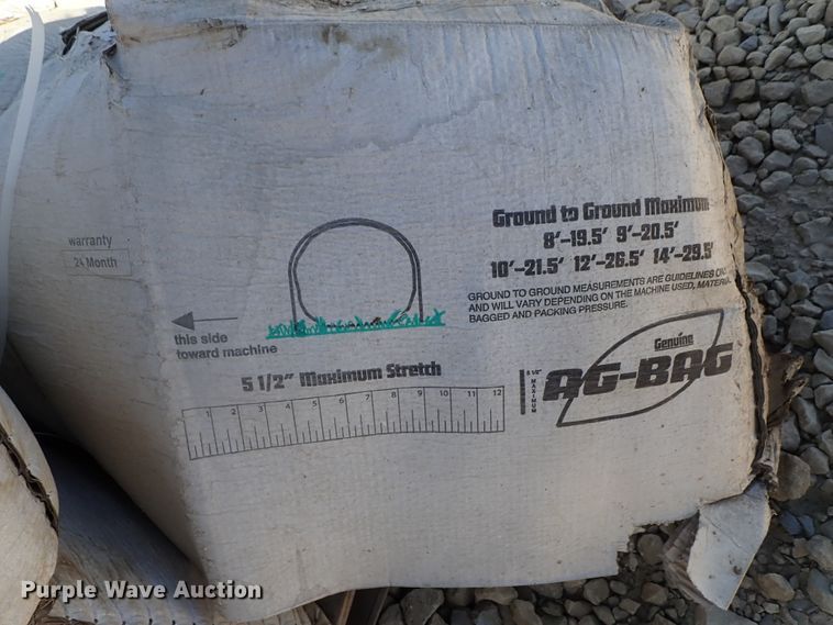 image for item FR9434 (5) rolls of Ag-Bag silage bags