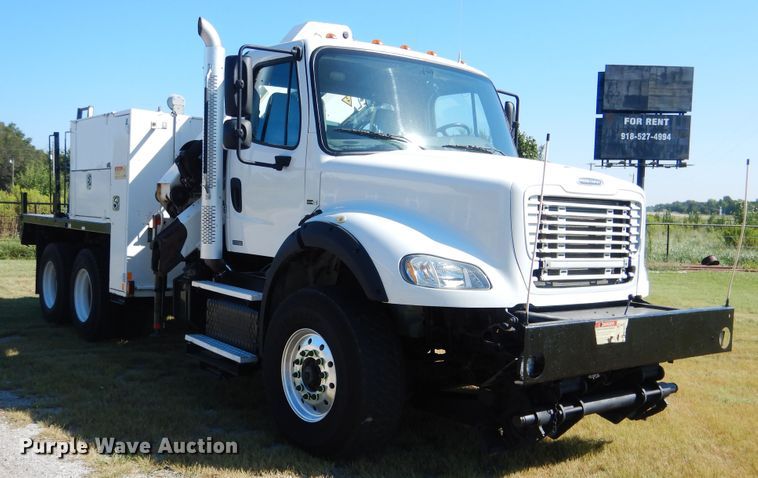 image for item FT9450 2012 Freightliner M2 knuckle boom crane truck