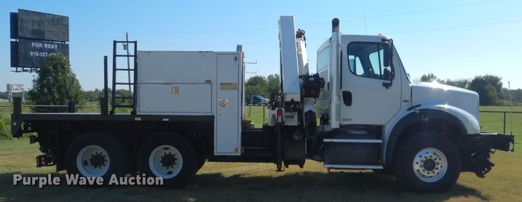 image for item FT9450 2012 Freightliner M2 knuckle boom crane truck