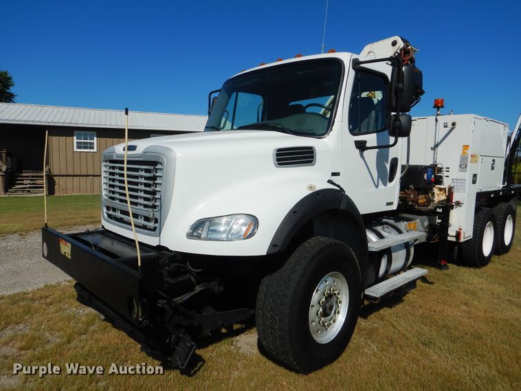 image for item FT9450 2012 Freightliner M2 knuckle boom crane truck