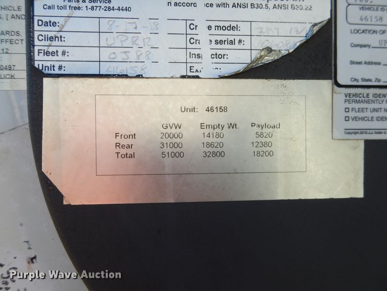 image for item FT9450 2012 Freightliner M2 knuckle boom crane truck