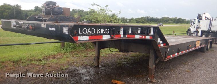 image for item FT9469 2000 Load King drop deck equipment trailer