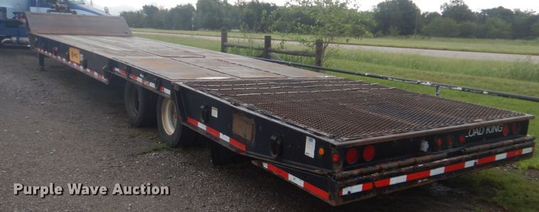 image for item FT9469 2000 Load King drop deck equipment trailer