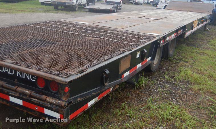 image for item FT9469 2000 Load King drop deck equipment trailer