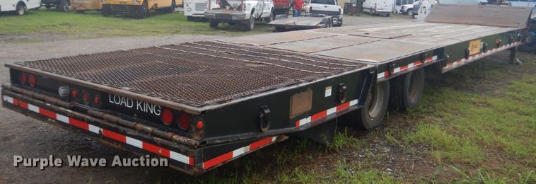 image for item FT9469 2000 Load King drop deck equipment trailer
