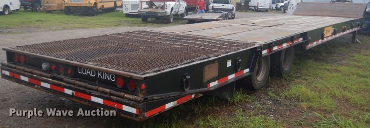 image for item FT9469 2000 Load King drop deck equipment trailer