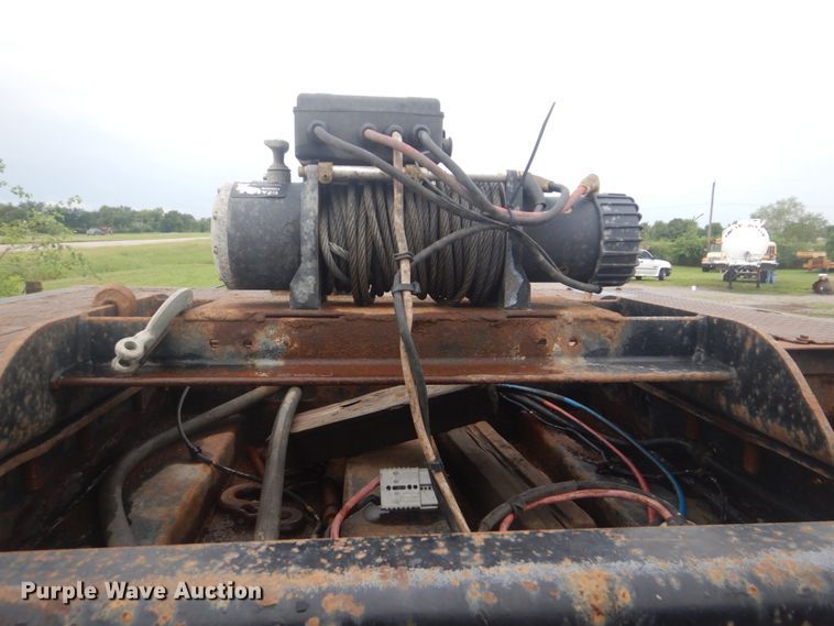 image for item FT9469 2000 Load King drop deck equipment trailer