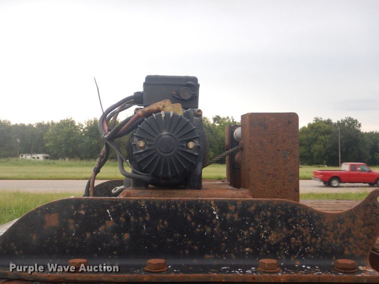 image for item FT9469 2000 Load King drop deck equipment trailer