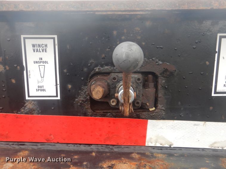 image for item FT9469 2000 Load King drop deck equipment trailer