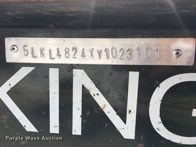 image for item FT9469 2000 Load King drop deck equipment trailer