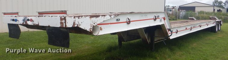 image for item FT9470 1982 Kalyn RLP-70 drop deck equipment trailer