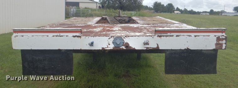 image for item FT9470 1982 Kalyn RLP-70 drop deck equipment trailer