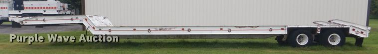 image for item FT9470 1982 Kalyn RLP-70 drop deck equipment trailer