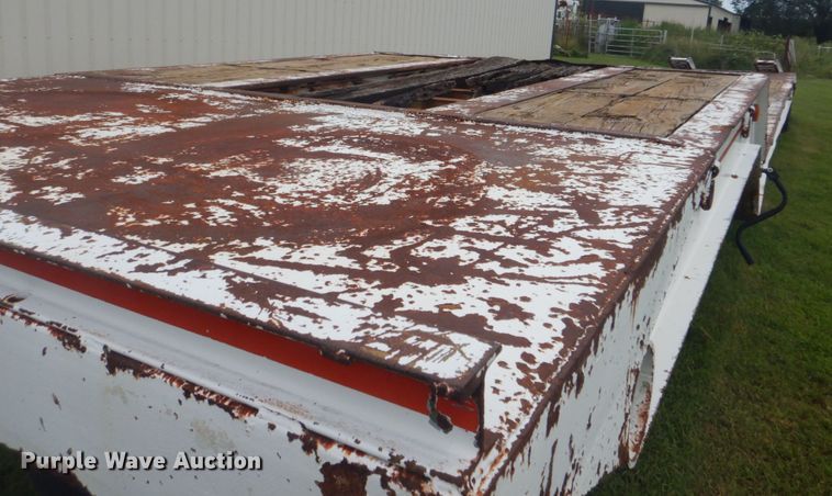 image for item FT9470 1982 Kalyn RLP-70 drop deck equipment trailer