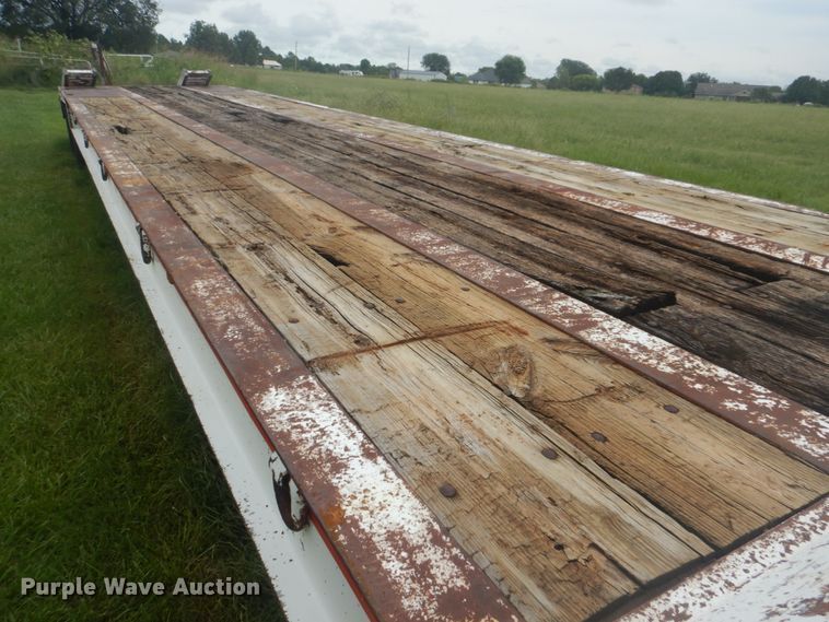 image for item FT9470 1982 Kalyn RLP-70 drop deck equipment trailer