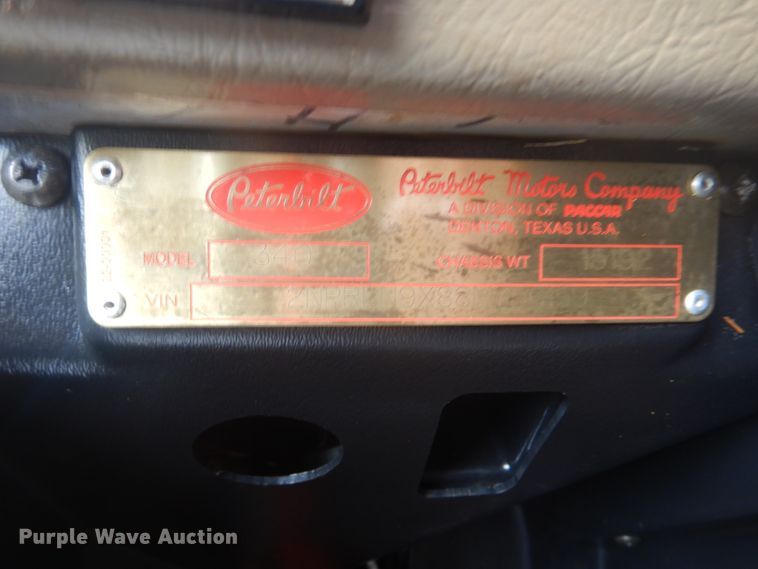 image for item FT9496 2008 Peterbilt 340 flatbed truck