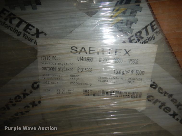 image for item FU9488 Approximately 20 pallets of fiberglass rolls
