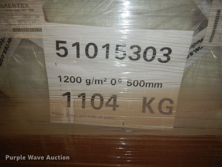 image for item FU9488 Approximately 20 pallets of fiberglass rolls