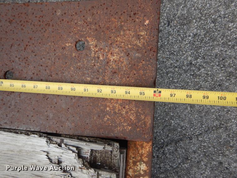 image for item GC9268 1990 shop built tilt deck equipment trailer