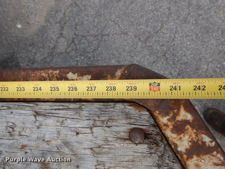 image for item GC9268 1990 shop built tilt deck equipment trailer