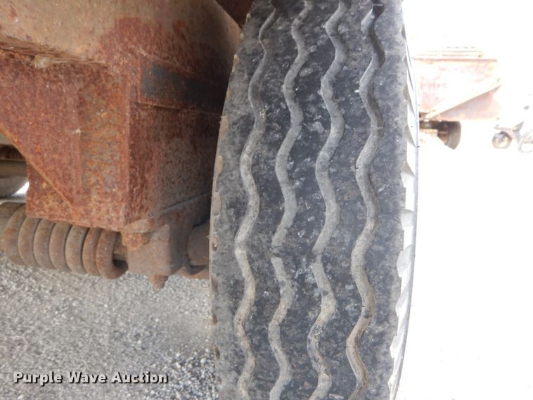 image for item GC9268 1990 shop built tilt deck equipment trailer