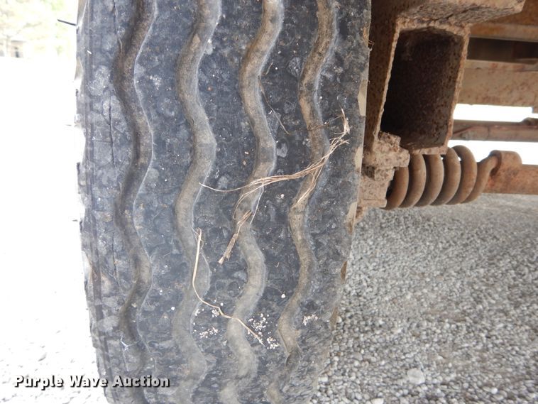 image for item GC9268 1990 shop built tilt deck equipment trailer