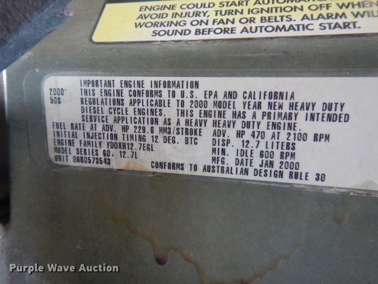 image for item GI9261 Detroit Diesel Series 60 12.7L L6 diesel engine