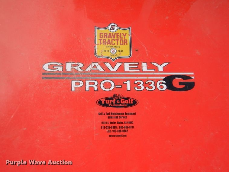 image for item GJ9845 Gravely Pro 1336 lawn mower