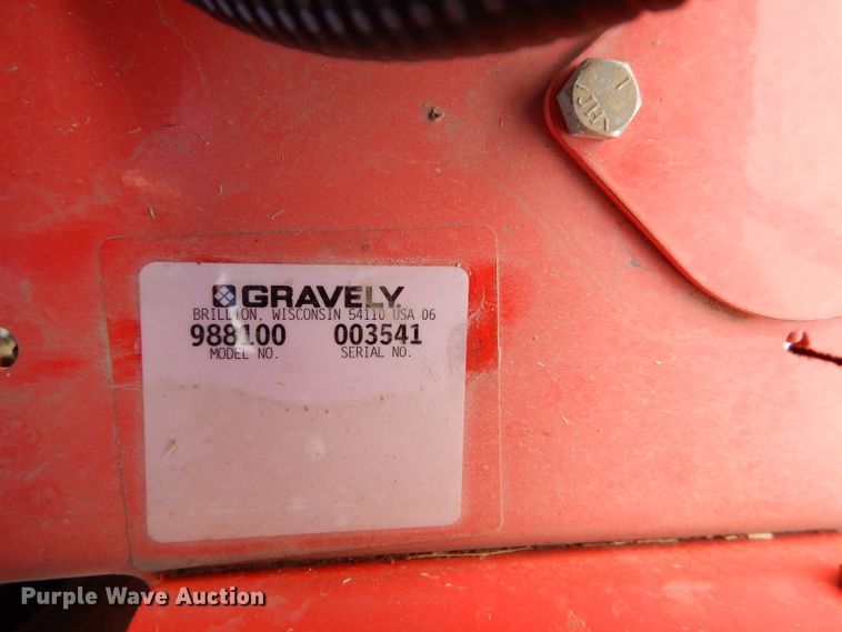 image for item GJ9845 Gravely Pro 1336 lawn mower
