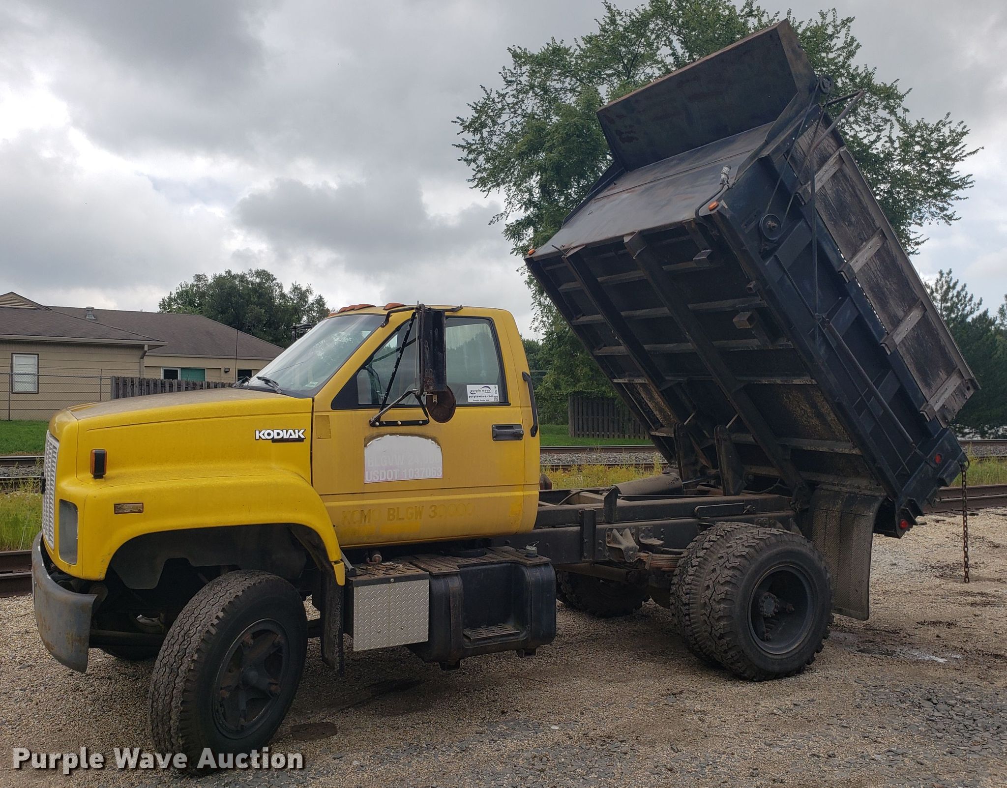 1991 Chevrolet Kodiak dump truck in Grandview, MO Item DH2749 sold