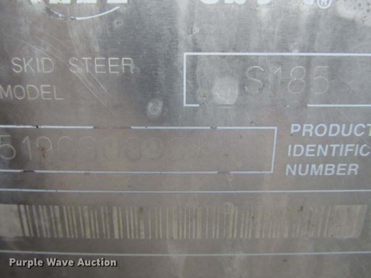 image for item DA8327 2002 Bobcat S185 skid steer