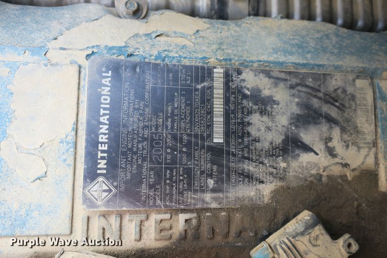 image for item DB10188 2006 International 7400 dump truck