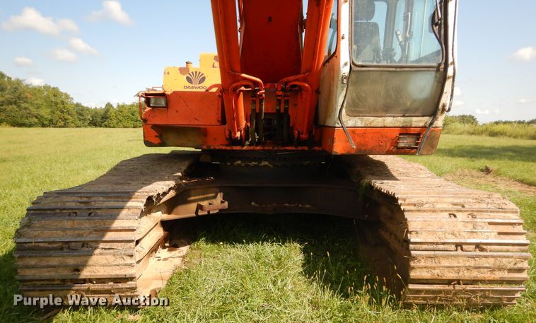 image for item DC8681 1998 Daewoo Solar 330-III excavator